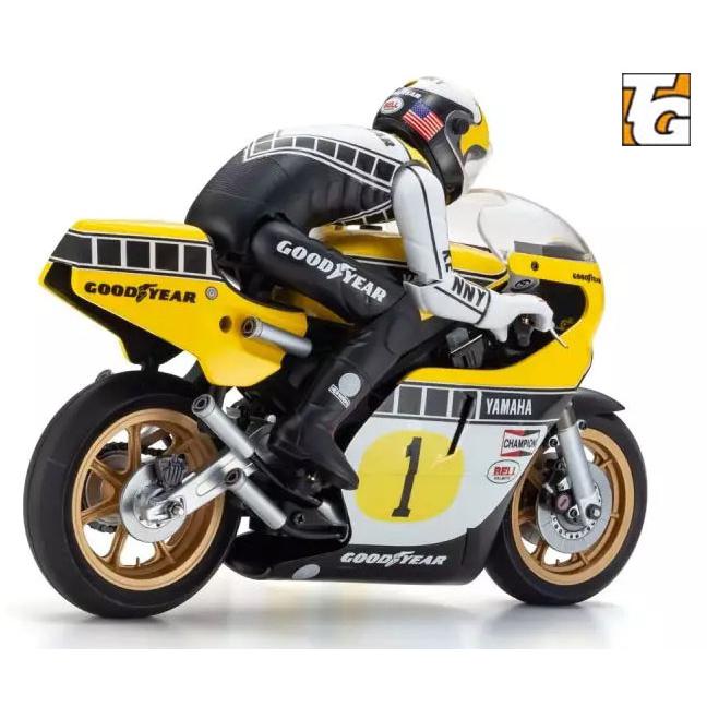 京商 1/8 EP バイク ハングオンレーサー YAMAHA YZR500 1978 組み立て