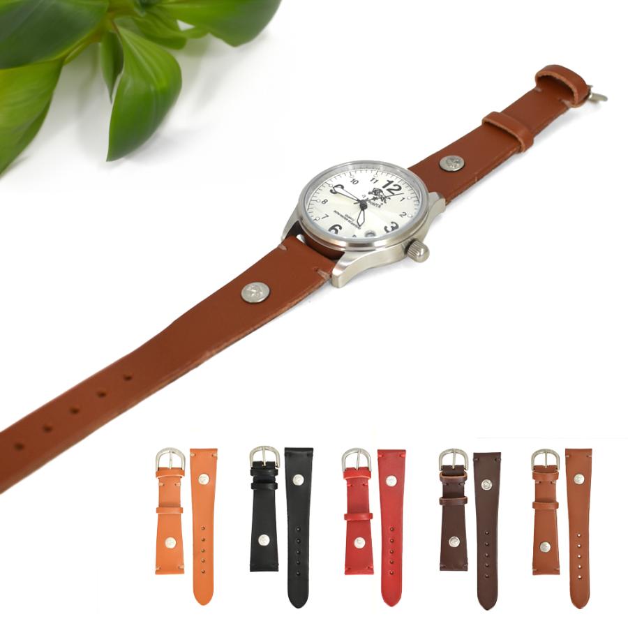 IL BISONTE（イルビゾンテ） 腕時計ベルト(細) リストウォッチ レザー