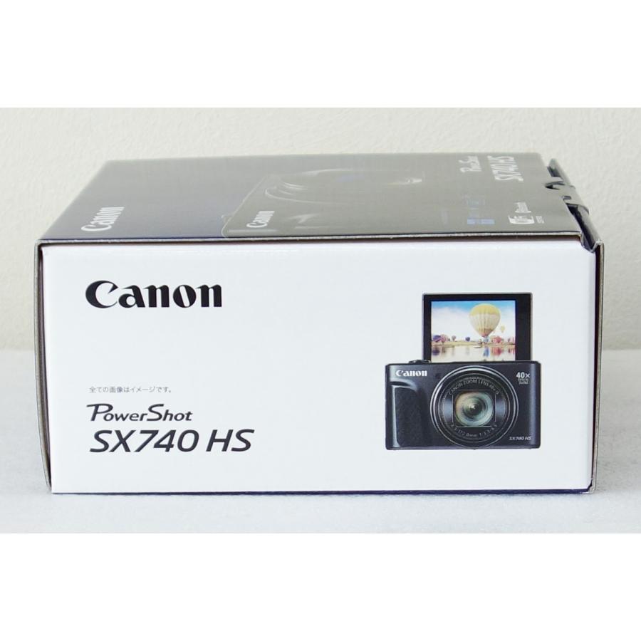 PowerShot キヤノン CANON SX740 HS BK ブラック PSSX740HS(BK