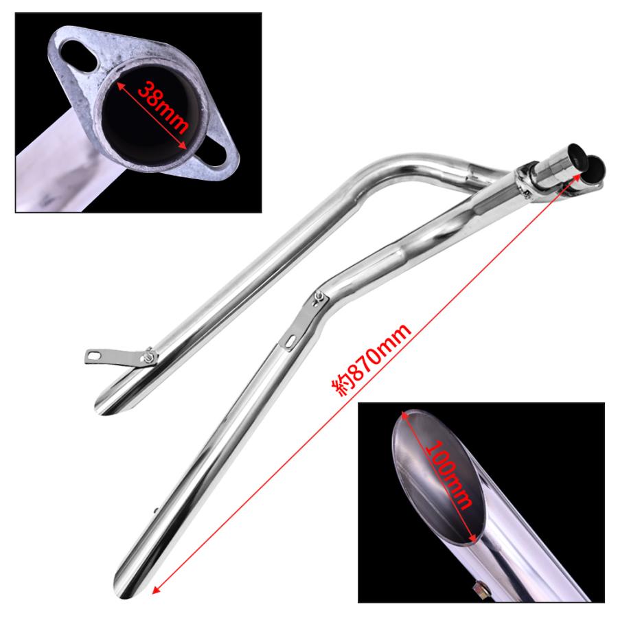 スティード 400 600 スラッシュカット マフラー NC26 フル