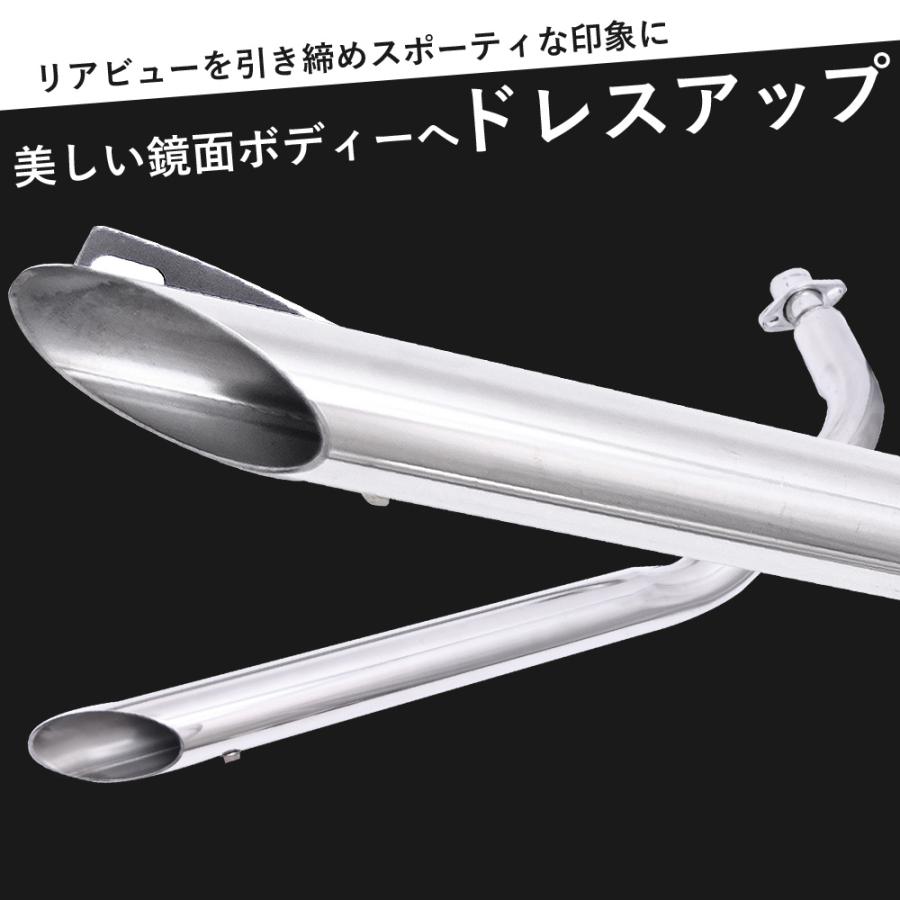 スティード 400 600 スラッシュカット マフラー NC26 フル