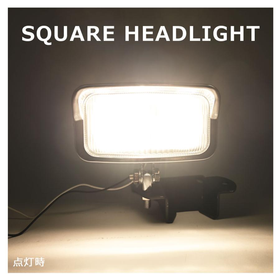 スクエア ヘッドライト ビンテージ 汎用品 ヘッド ライト ドレスアップ