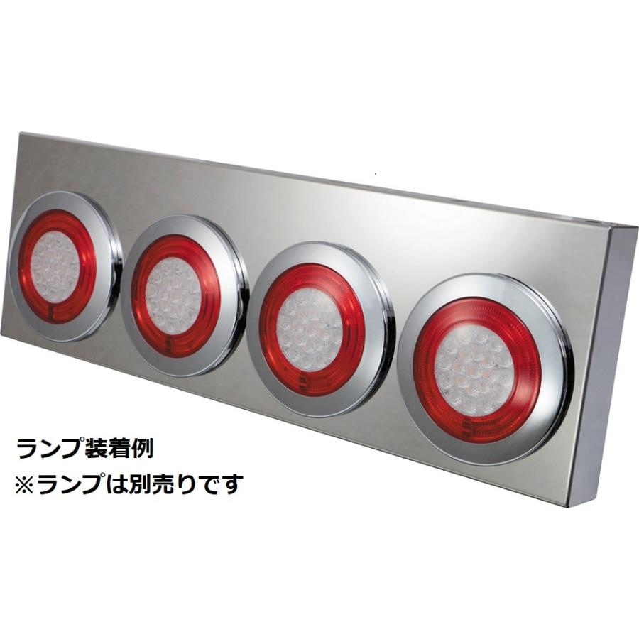 ジェットイノウエ JET 525157 トレーラーテールランプ小型用 4連