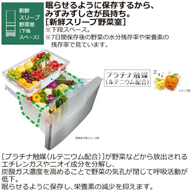 日立（HITACHI） Kタイプ 冷蔵庫 401L R-K40T-S 右開き【大型重量品