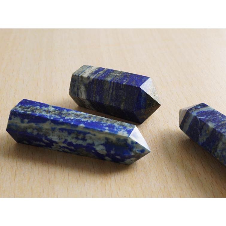 ラピスラズリ ポイント 六角柱 50g〜69g 1個 lapis lazuli 瑠璃 ラピス