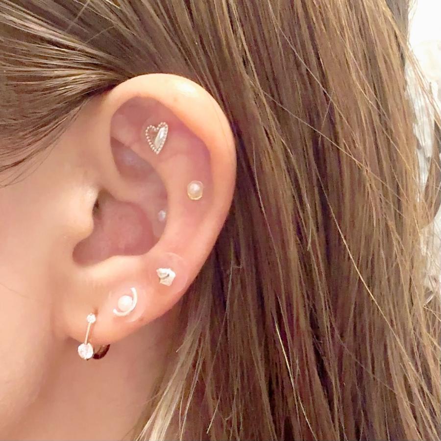 耳つぼジュエリー 1シート20粒 オシャレジュエリー 国内製造 耳ツボ