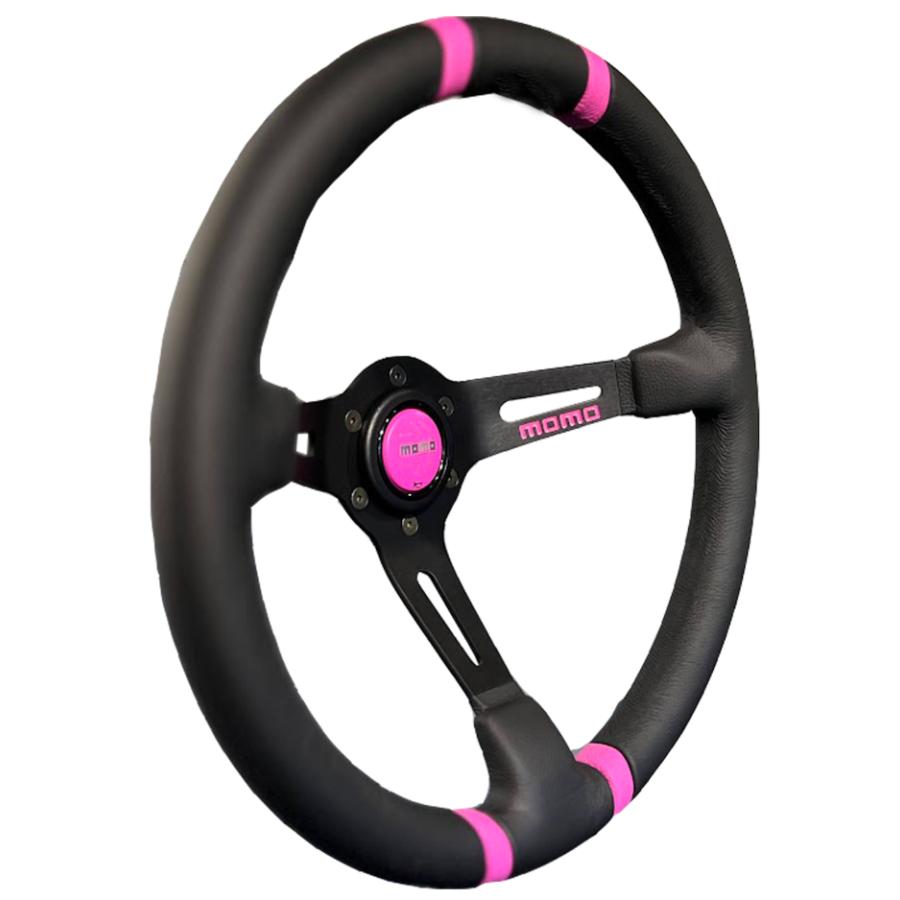 正規品 MOMOステアリング DRIFT PINK RIBBON/ドリフト ピンクリボン 35