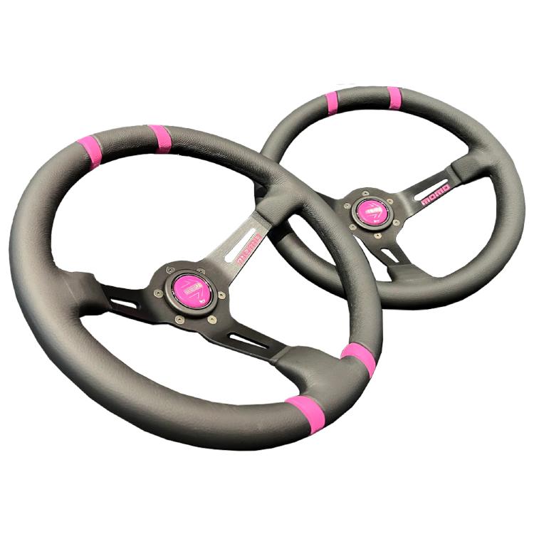正規品 MOMOステアリング DRIFT PINK RIBBON/ドリフト ピンクリボン 33
