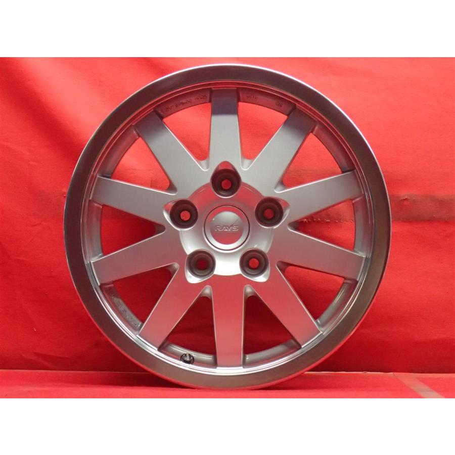 軽量 マツダスピード J66F 15インチ ホイール 4本 ☆ 6.5J-15 +45