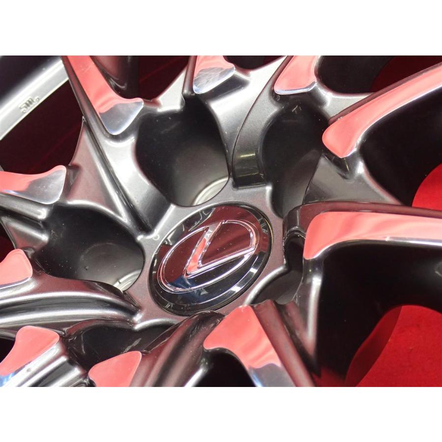 レクサス LEXUS 〉 RC-F 純正 19inch ガンメタ/ポリッシュ BBS製 鍛造