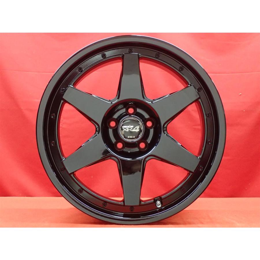 LONGCHANP ロンシャン XR-4 ホイール4本 17インチ 7J-17 PCD100 5穴 +