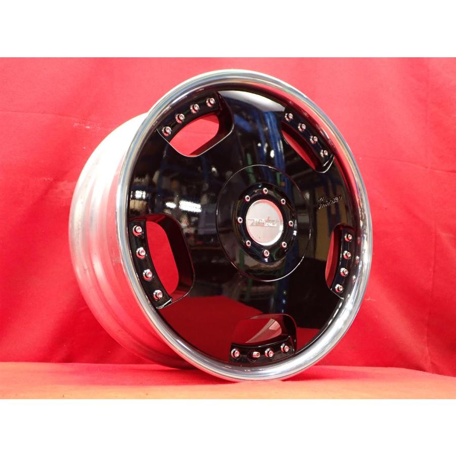 ZAUBER ザウバー GLANZEN グランツェン 3P 中古ホイール 4本 7J 17
