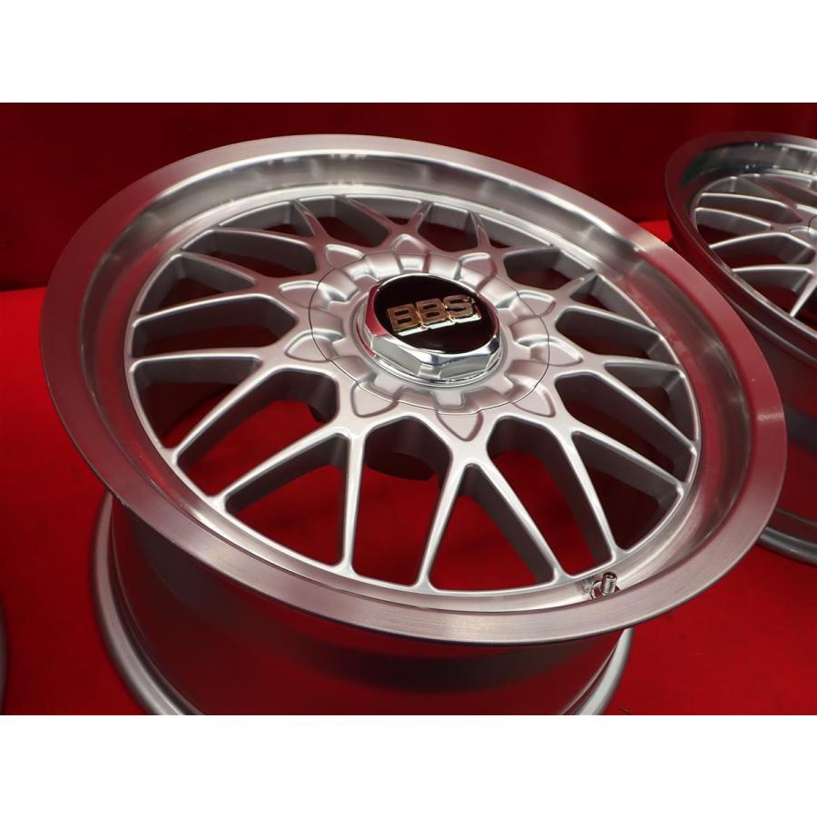 鍛造 軽量 BBS RGII RG136 RG137 中古ホイール 4本 8/9J 17インチ