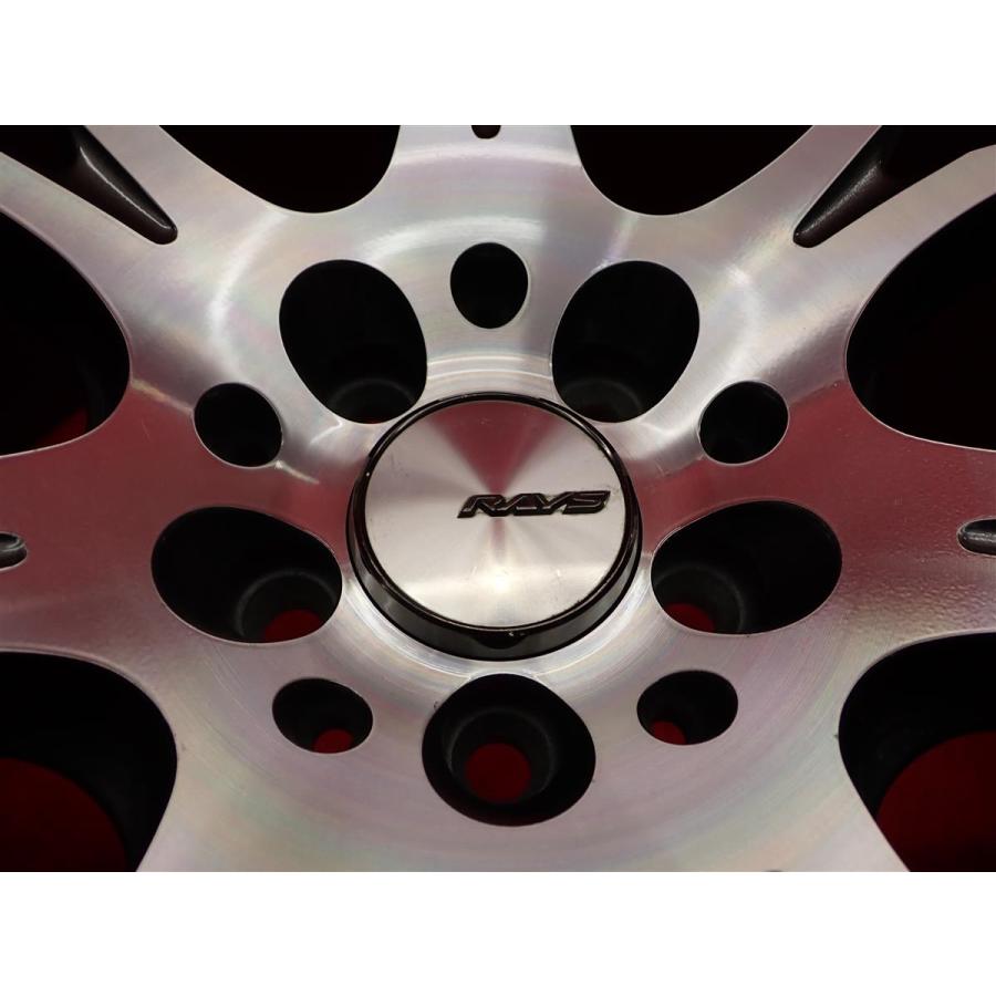 RAYS レイズ HOMURA ホムラ 2×7 中古ホイール 4本 8J 19インチ PCD100