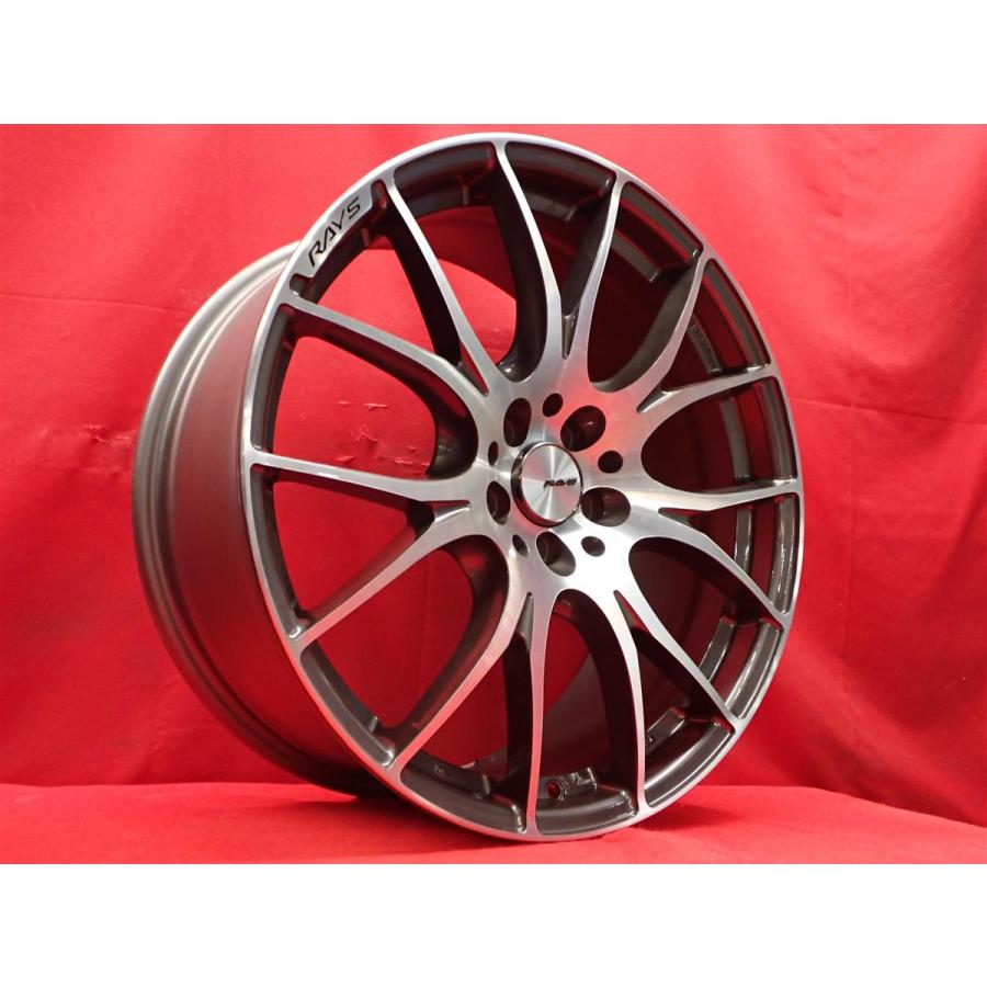 RAYS レイズ HOMURA ホムラ 2×7 中古ホイール 4本 8J 19インチ PCD100