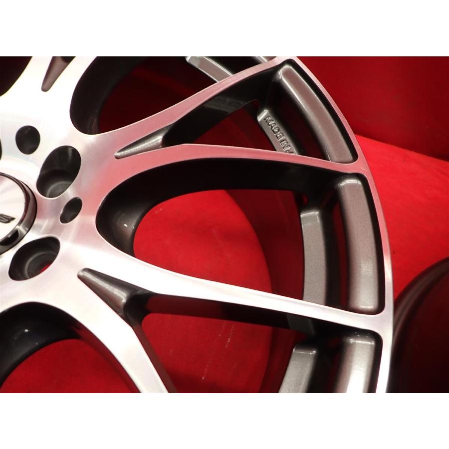 RAYS レイズ HOMURA ホムラ 2×7 中古ホイール 4本 8J 19インチ PCD100