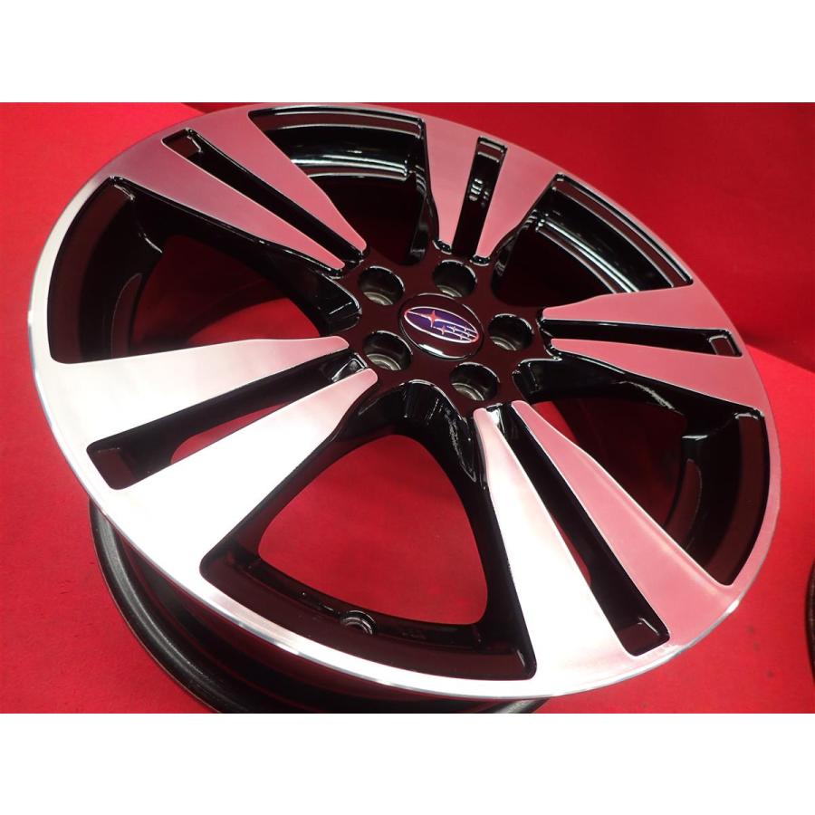 SUBARU スバル 純正オプション5本スポーク 中古ホイール 4本 7J 17