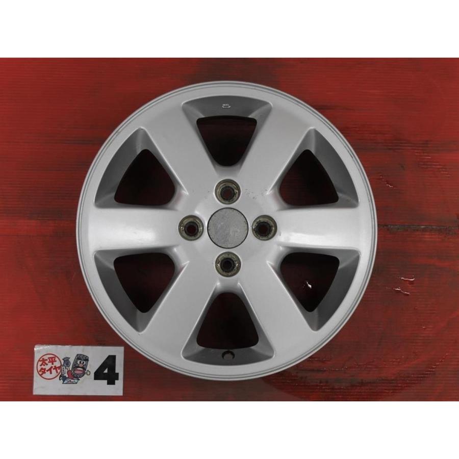 激安 4本セット】スズキ Kei(ケイ) 純正 6スポーク アルミホイール
