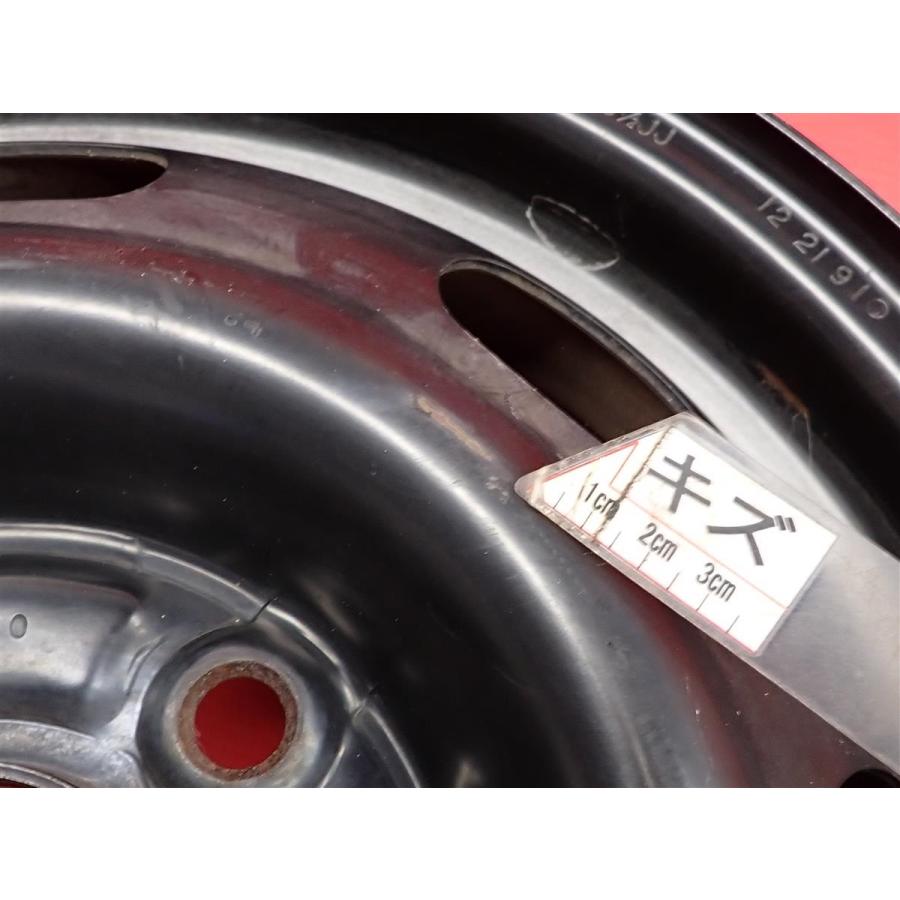 激安 4本セット】ホンダ 純正 スチール 鉄ホイール 鉄チン 中古品 14