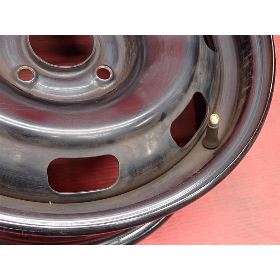 激安 4本セット】プジョー 208 純正 スチール 鉄ホイール 鉄チン 中古