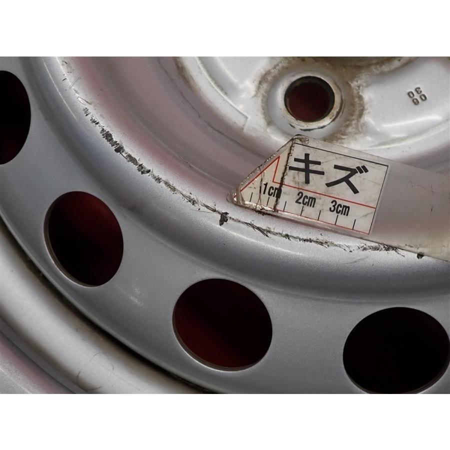 激安 4本セット】ダイハツ ハイゼット 純正 スチールホイール 鉄