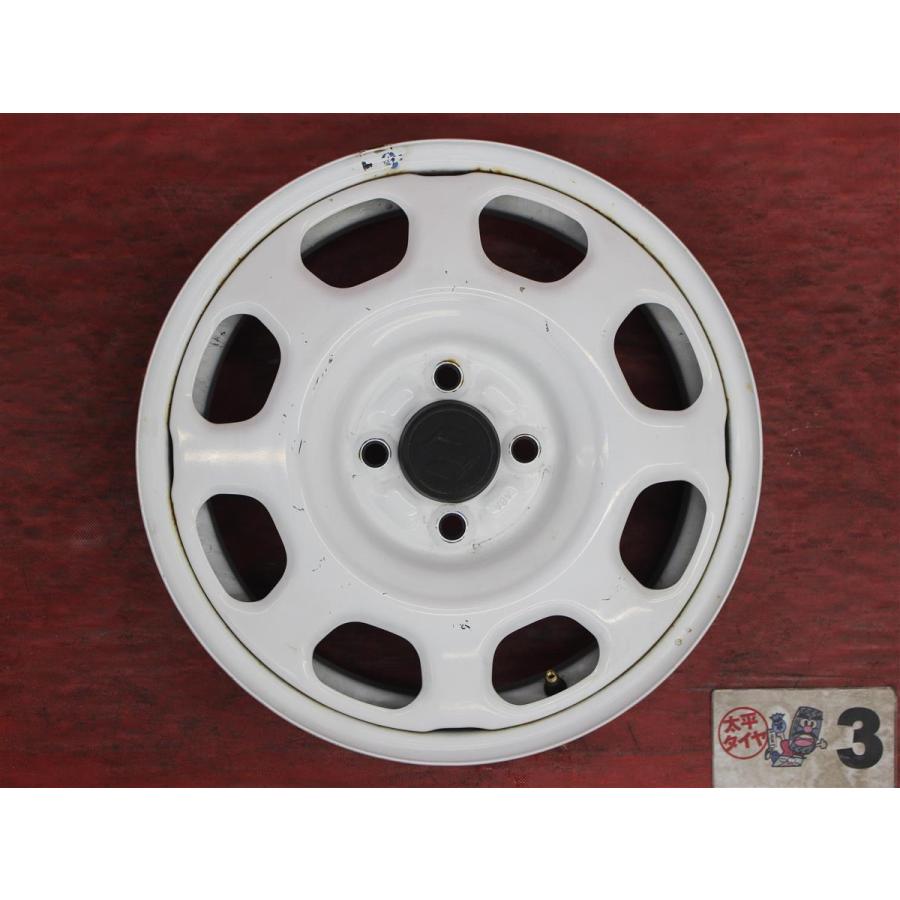 激安 4本セット】スズキ ハスラー 純正 スチール 鉄ホイール 鉄チン