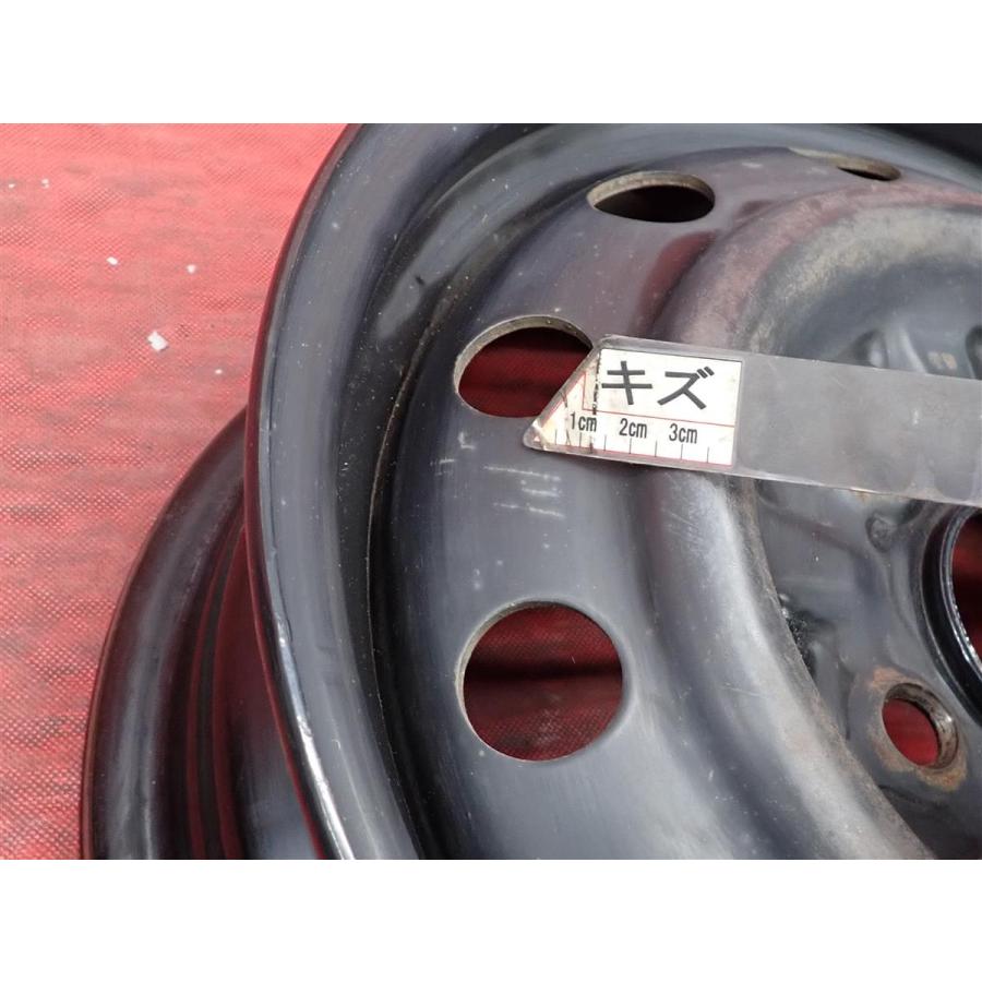 激安 4本セット】マツダ ボンゴ 純正 スチール 鉄ホイール 鉄チン 中古