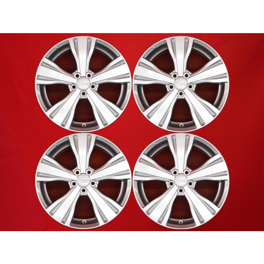 SUBARU スバル エクシーガ 純正 5スポーク 17インチ ホイール 4本 7J