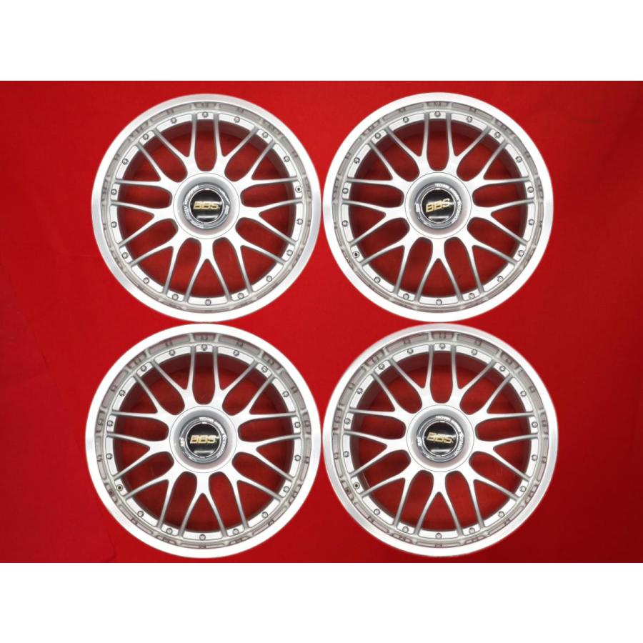 希少 鍛造 軽量 シュテルン BBS RS758 RS761 中古ホイール 4本 9/10J