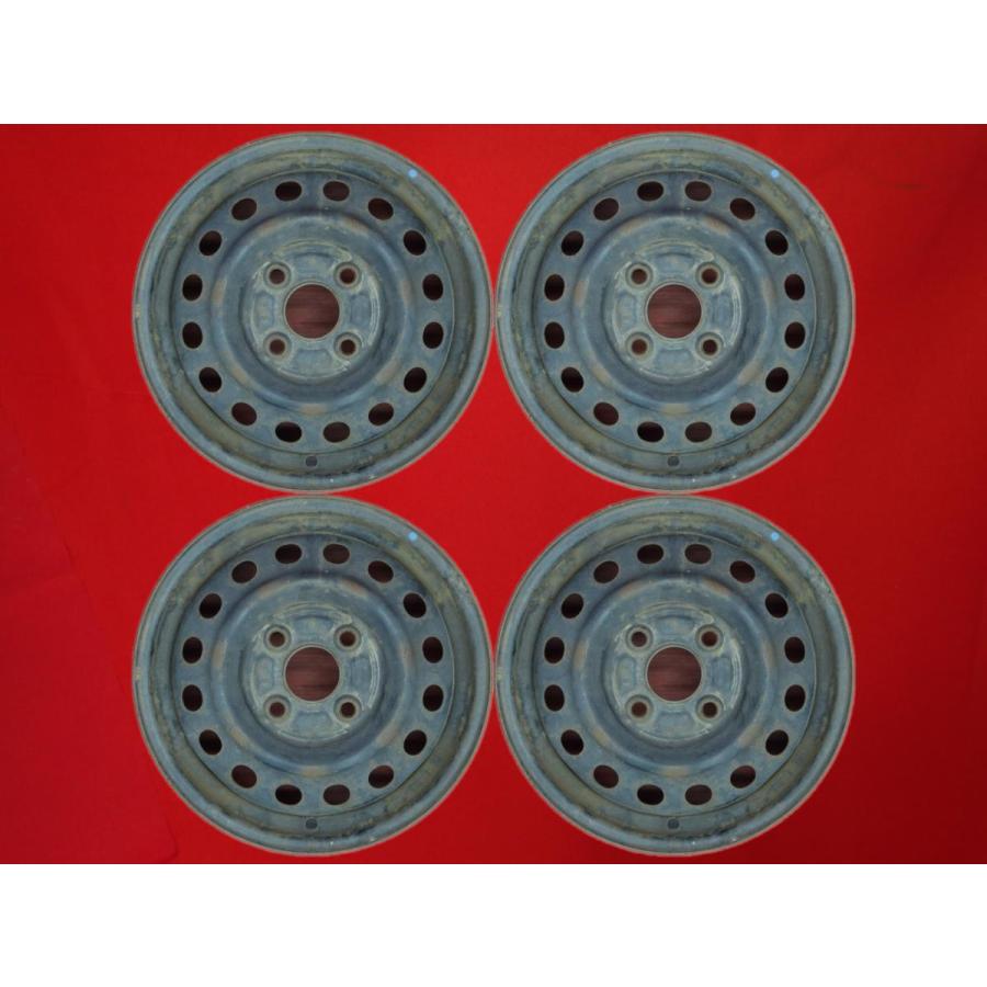 激安 4本セット】スズキ パレット MK21S 純正 スチール 鉄ホイール 鉄