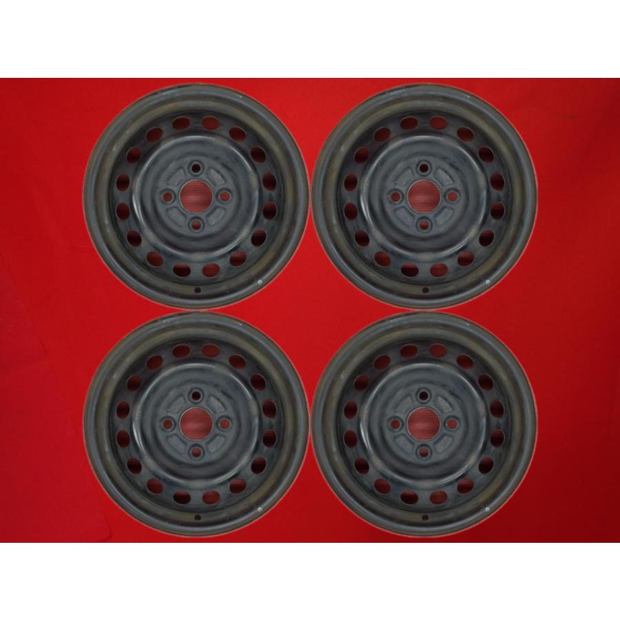 激安 4本セット】三菱 eKワゴン eKスペース 純正 スチール 鉄ホイール