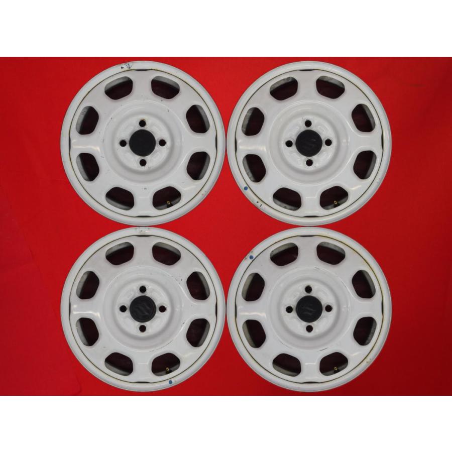 激安 4本セット】スズキ ハスラー 純正 スチール 鉄ホイール 鉄チン