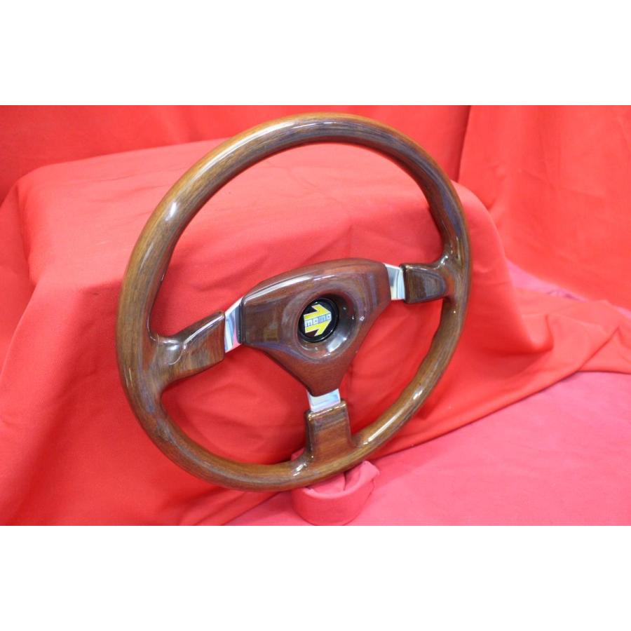 ☆MOMO VELOCE RACING DARK WOOD 37Φ モモ ヴェローチェレーシング