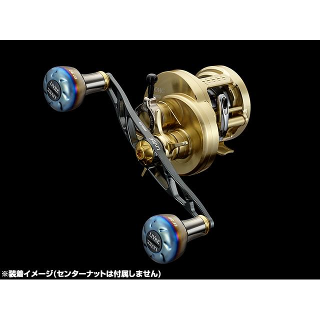 釣りフェス限定 LIVRE CRANK 120 センターナット付き ダイワ左巻用