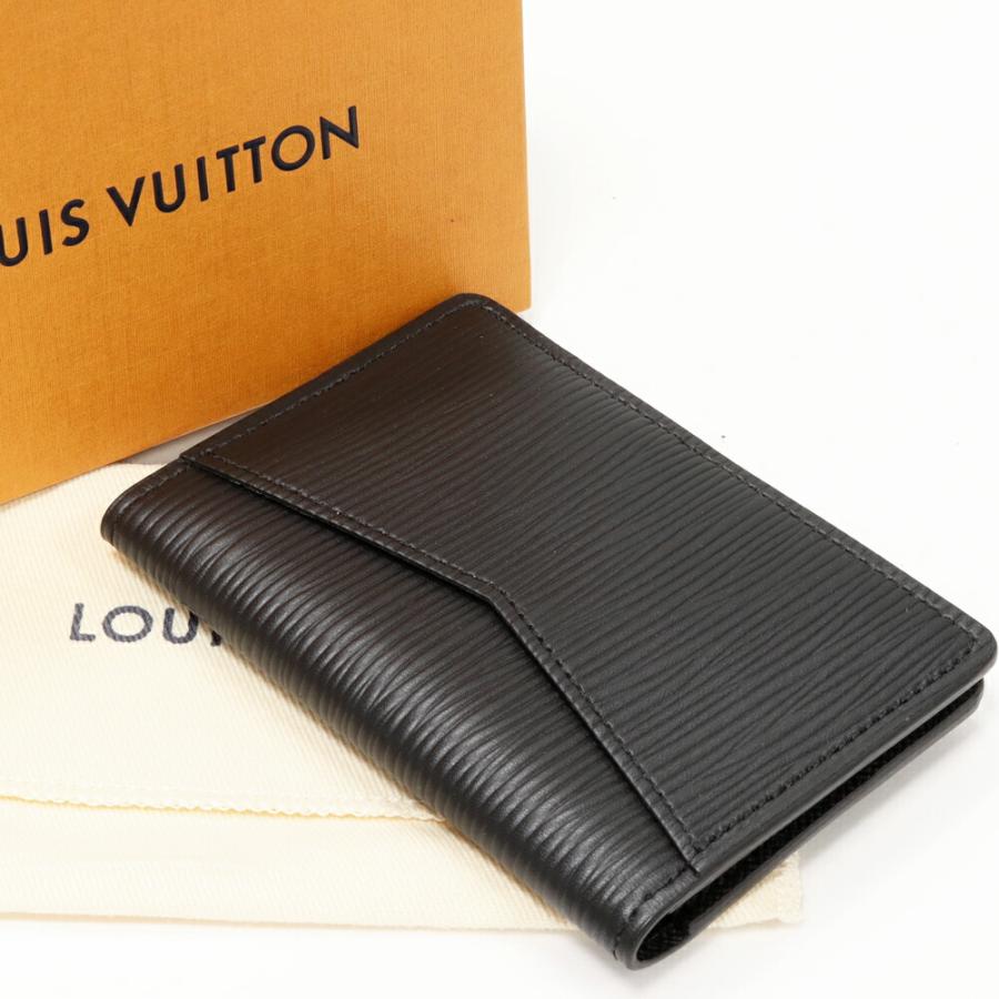 LOUIS VUITTON（ルイ・ヴィトン） 二つ折りカードケース エピ ノワール