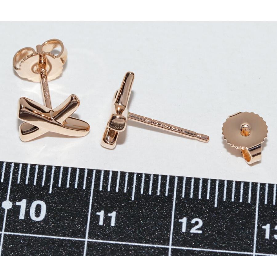 ティファニー ピアス K18PG パロマピカソ グラフィティ xピアス