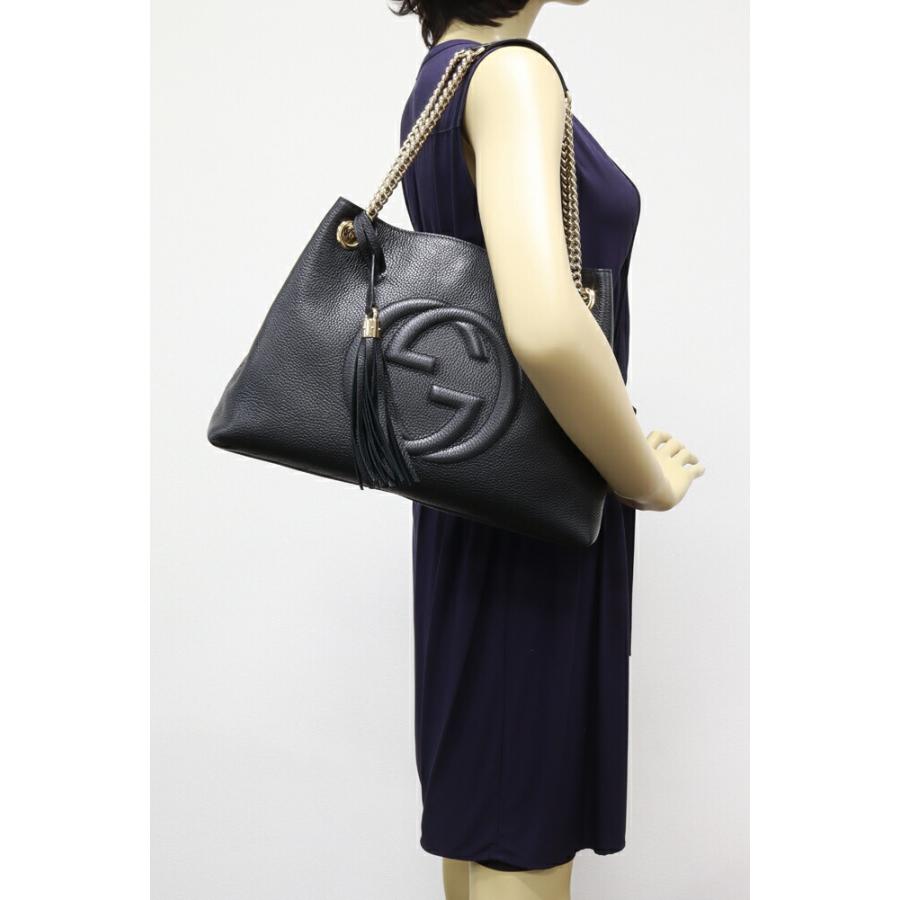 GUCCI（グッチ） チェーンショルダーバッグ ソーホー チェーントート