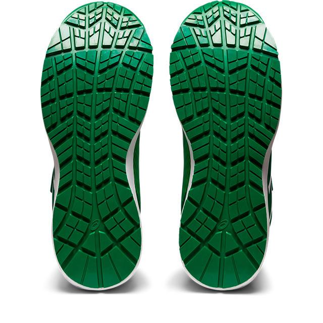 ASICS（アシックス） ウィンジョブ CP120 ケール×ホワイト サイズ 25.5