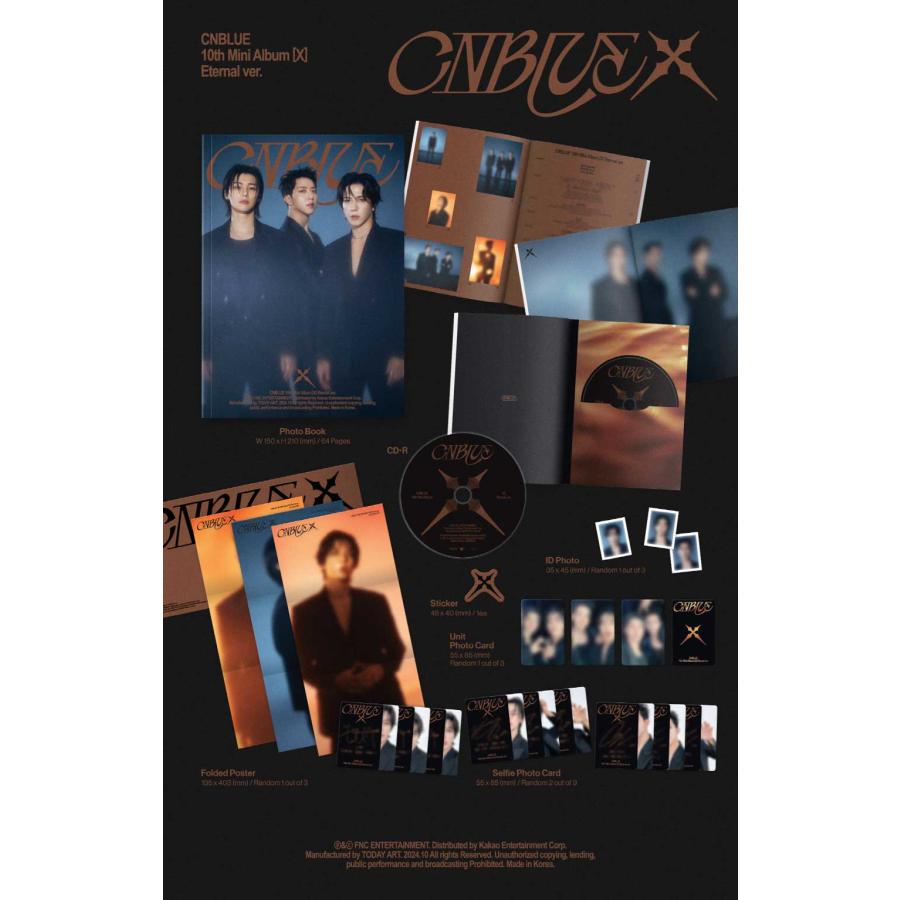 10/15 韓国発売】CNBLUE シーエヌブルー 10TH MINI X 10集 ミニ