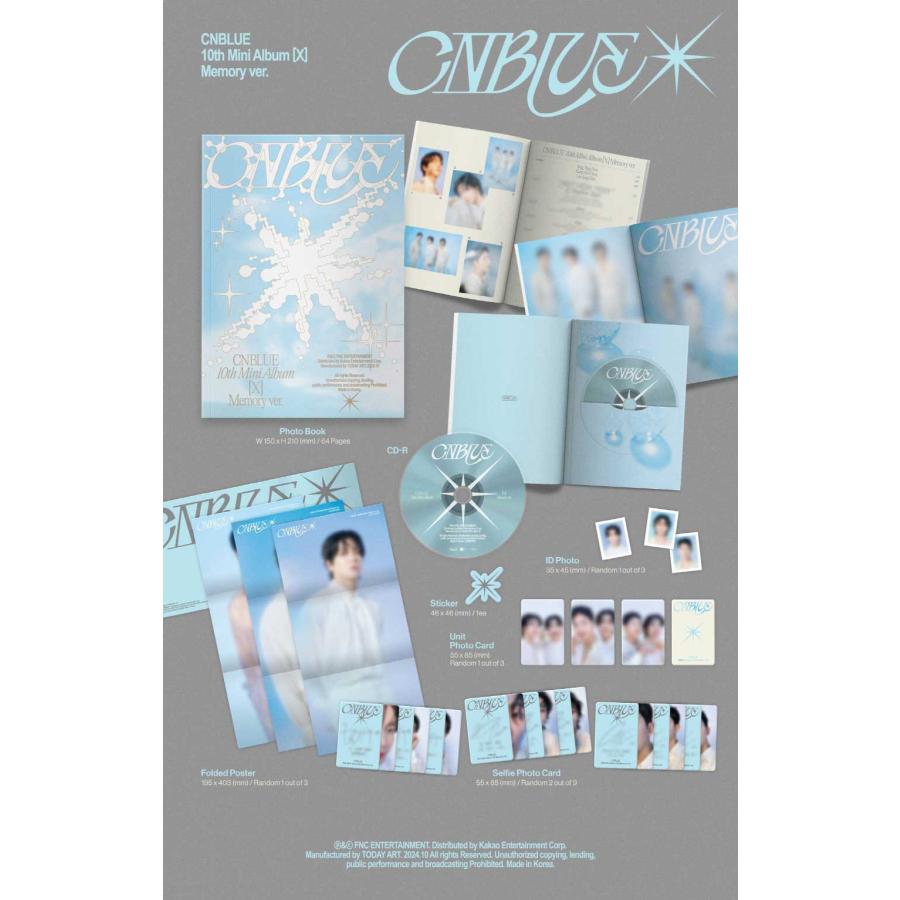 10/15 韓国発売】CNBLUE シーエヌブルー 10TH MINI X 10集 ミニ
