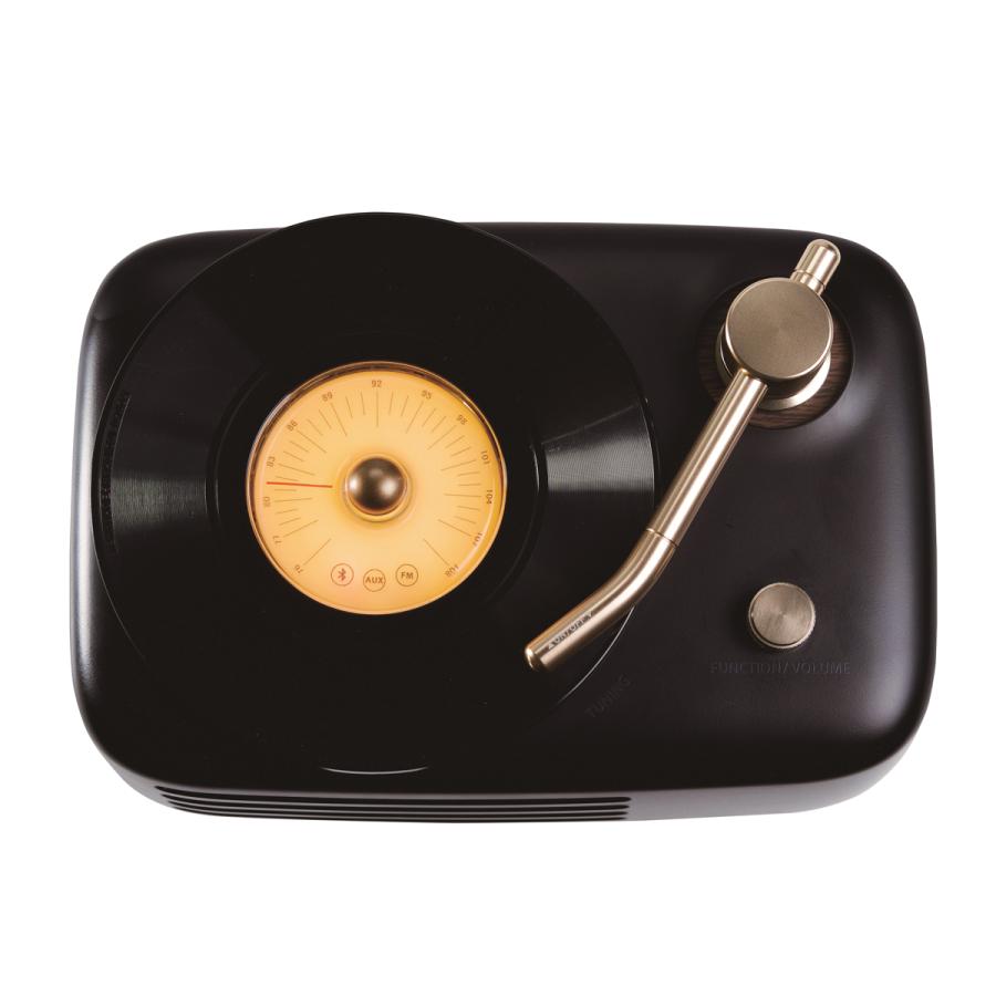 アイワ FMラジオ付Bluetoothスピーカー aiwa SB-LFS30 レコード型