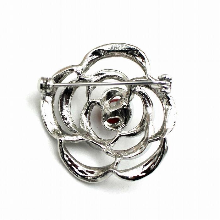 血赤珊瑚 ブローチ 7mm玉 高知県産血赤珊瑚（のし等ギフト対応無料