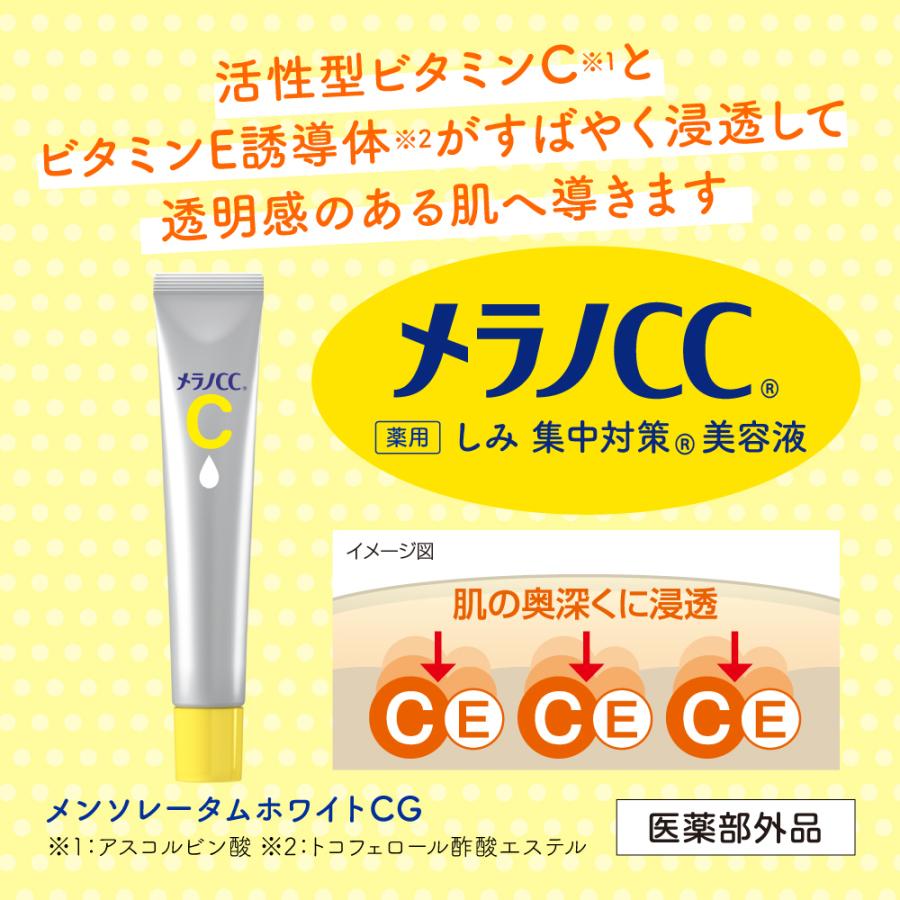 ロート製薬 メラノCC 美容液 薬用 しみ集中対策 20ml （メール便