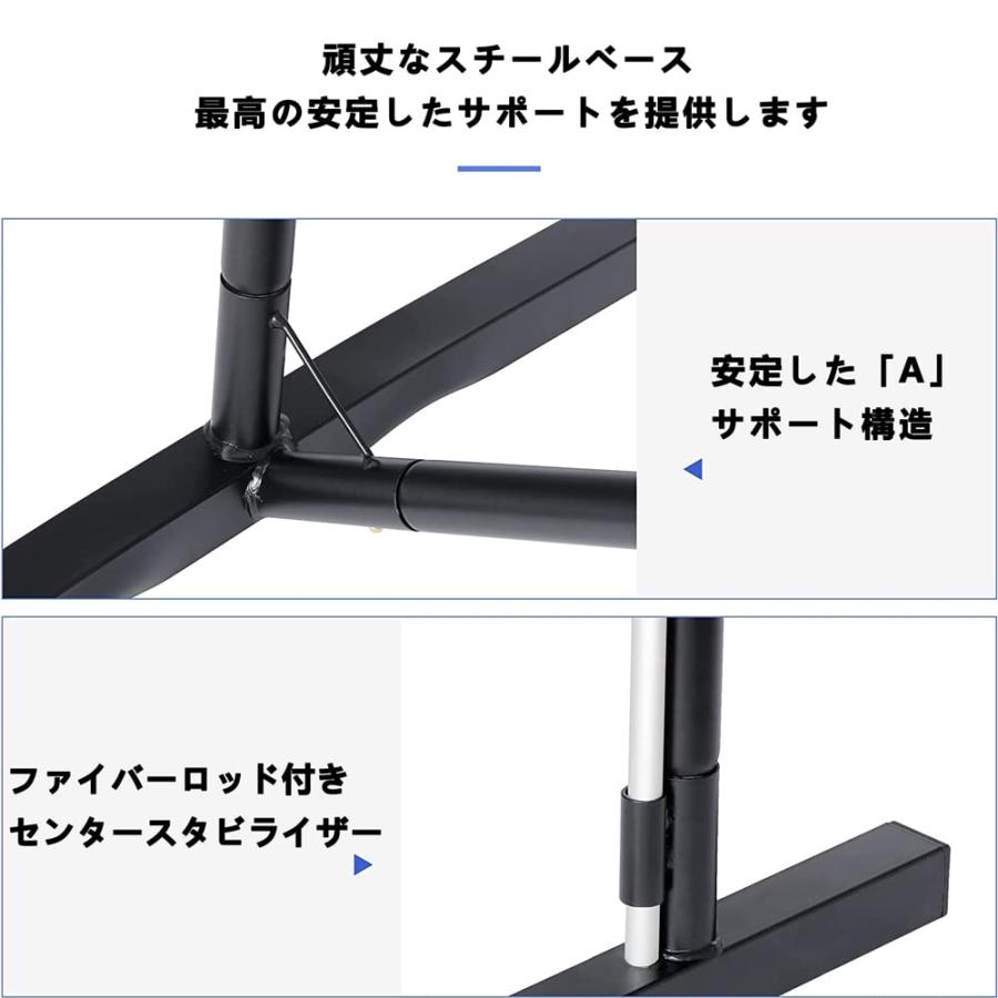 PBOHUZ ピックルボールネット セット、22ft ピックルボール ネット
