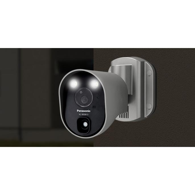 Panasonic（パナソニック） ワイヤレスカメラ 防犯 屋外 VL-WD813K