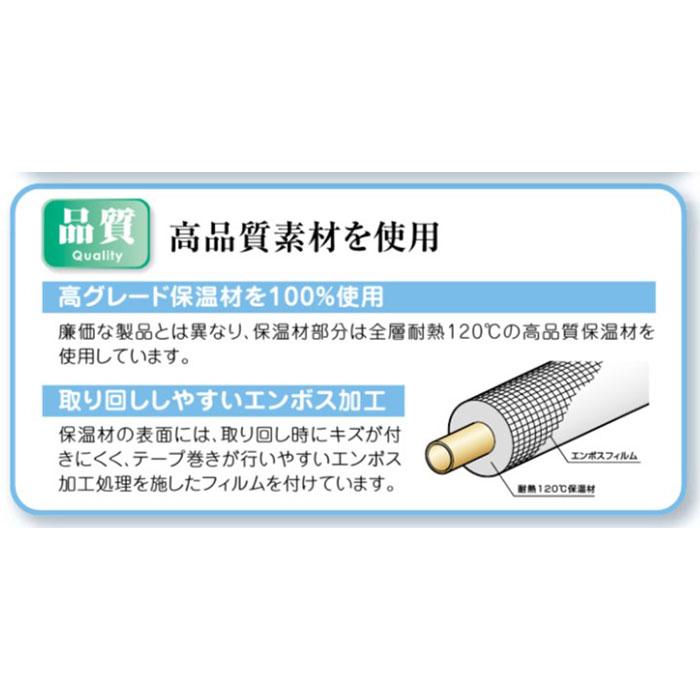 因幡電工 2分3分 20m巻 ペアコイル エアコン用被覆銅管 PC-2320