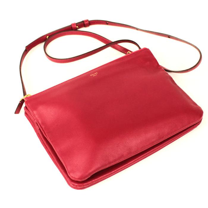 TRIO（CELINE） CELINE / セリーヌ トリオ ラージ 斜め掛け ショルダー