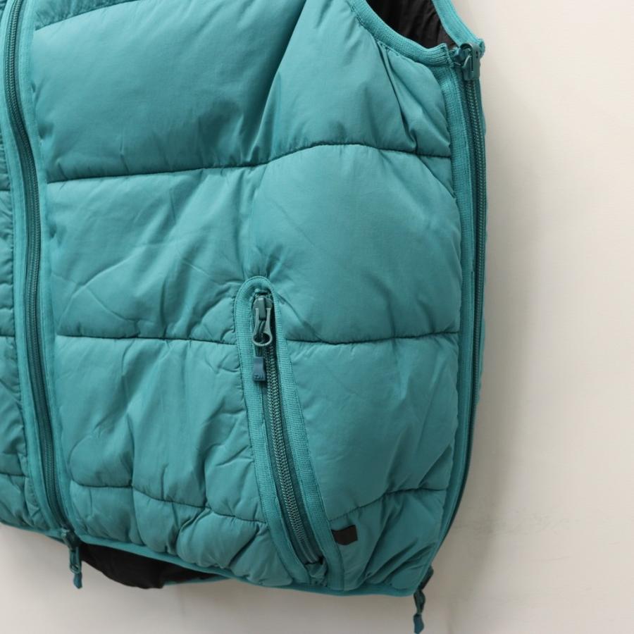 ダイワピア39 TECH REVERSIBLE CLIMBERS PUFF VEST #EMERALD GREEN×BK