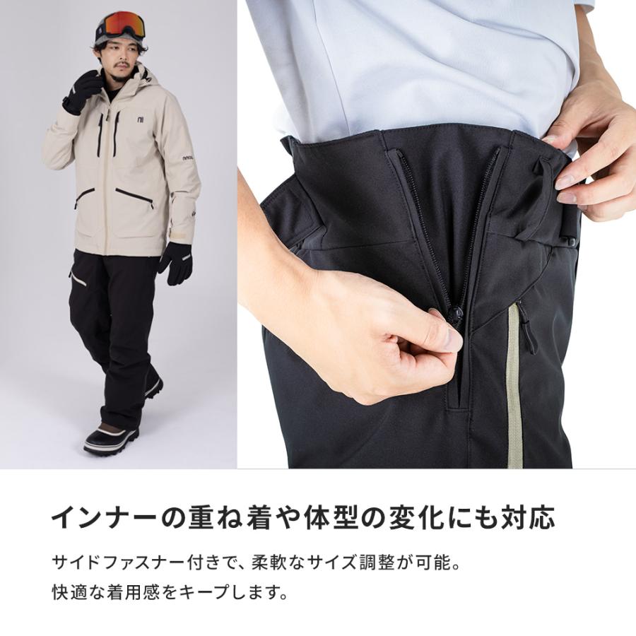 NNOUM 【エントリーでP最大17倍！27日〜】スキーウェア メンズ 上下