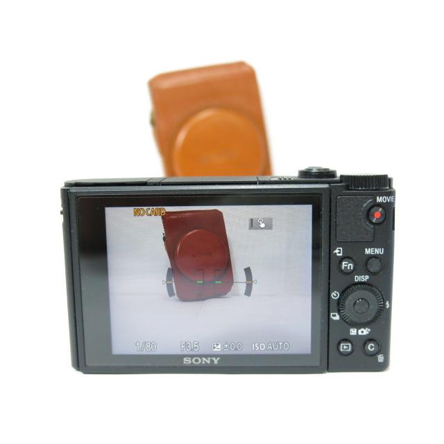 サイバーショット 【 美品 】SONY CyberShot DSC-HX99 純正本革ケース